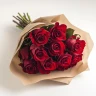 Букет 9 красных роз Рэди